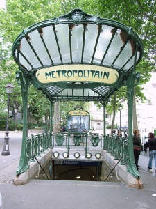 La station de métro Porte Dauphine - Hector Guimard