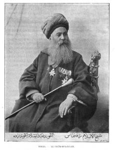 Muslim_sheikh,_Tbilisi_(de_Baye)